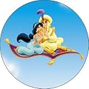 Aladdin Jasmine Carpet Button B-DIS-0279