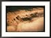 Fog hangs over the Shaker Village at Pleasant Hill Framed Art Poster Print by Sam Abell, 29x21
