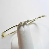 14K Diamond Bangle Bracelet