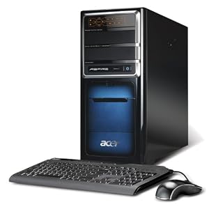 Acer Aspire M7721 Desktop-PC (Intel Core i7 920 2.6GHz, 12GB RAM, 1000GB HDD, ATI Radeon HD5850 1024 MB GDDR5, DVD, Win 7 HP)