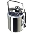 Galaxy Satin Finish Ice Bucket with Tongs