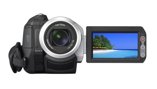 Sony HDR-HC7 E HD-Camcorder (miniDV, 10-fach opt. Zoom, 6,9 cm (2,7 Zoll) Display, Bildstabilisator, HDV 1080i)