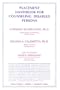 Placement Handbook for Counseling Disabled Persons (331p)