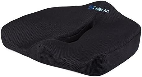 Relax Art (TM) Seat Cushion Car Seat Cushion Non Slip Memory Foam Seat Cushions