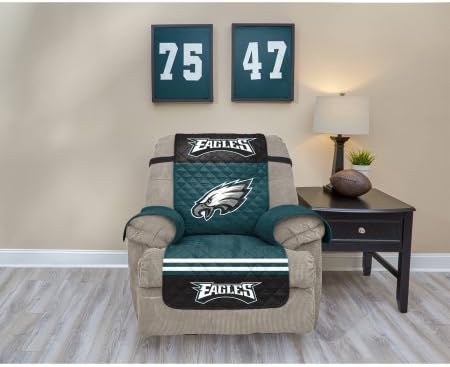 NFL Licensed TPU Lamination Waterproof Furniture Protector, Recliner, Philadelphia Eagles | Easy and convenient