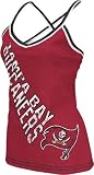 Tampa Bay Buccaneers Ladies Red Cheer Tank Top (Small)