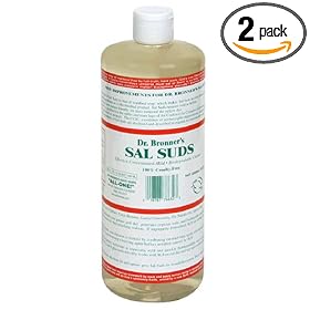 Dr. Bronner's Sal Suds, 32-Ounce Bottles (Pack of 2)