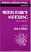 Book Protein Stability and Folding: Theory and Practice (Methods in Molecular Biology) (Methods in Molecular Biology)