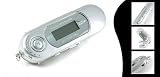 TeckNet 7 Colours LED 512MB MP3 Player With Build-in FM & Voice Recorder(Silver)