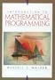 Introduction to Mathematical Programming