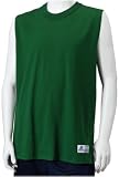  : Russell Athletic Men's Cotton Muscle Shirt,Dark Green,Large