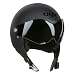 AGV DRAGON MOTORCYCLE HELMET - HELICOPTER PILOT STYLE - COLOR MATTE BLACK - SIZE X-LARGE - NEW Image