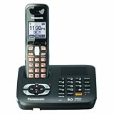 Panasonic Dect 6.0 Titanium Black Cordless Phone with Answering Machine (KX-TG6441T)