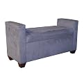 Urban Suede Storage Bench Collection