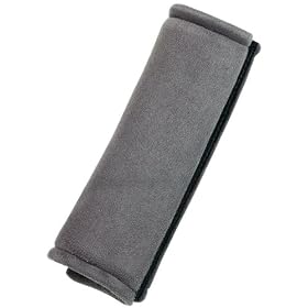 Memory Foam Seat Belt Shoulder Pads (PAIR) - Grey Color Bell Automotive