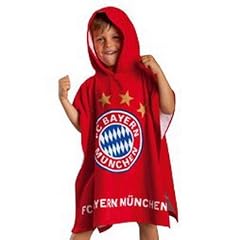 FC Bayern M�nchen Kuscheliger Poncho (Velour) Fanartikel