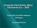 Book Corporate Card Series: Merry Electronics Co. - 2002