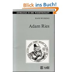 Adam Ries (Einblicke in die Wissenschaft)