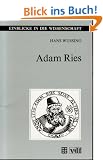 Adam Ries (Einblicke in die Wissenschaft)