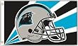 Carolina Panthers 3'x5' Helmet Design Flag - Football Sports Merchandise