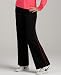 Pants Styles - Style&co. Pants, Stretch Cotton Straight Leg Black/Black M