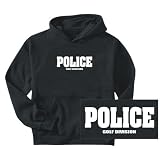 Sweatshirt Black  Police Golf Division  Sports