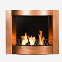 Wall-Mounted Indoor/Outdoor Fireplace - Copper