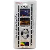 PPA OLSHARGB2 Home Accent LED Strips with 1 Foot Extension, Multi Color, 2 Pack