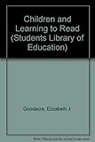 Children and learning to read