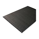 Genuine Joe Anti-Fatigue Mat, Nitrile Rubber/Vinyl, 3'x10', Black