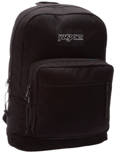 Jansport Right Pack Monochr, Sac � dos mixte adulte - Noir, Textile