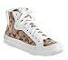 Coach Ellis 12CM Signature Hightop Sneaker Shoes A1736 Khaki/White 8.5