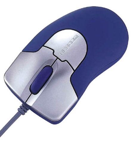 ELECOM fit grast USB&PS/2�ڑ����w���}�E�X �_�[�N�u���[ M-FG2UP2RBUD