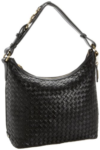 Cole Haan Heritage Weave Avery Hobo Black - Shoulder Bag