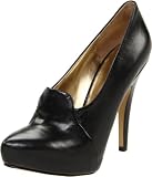 41JNMjaWkOL. SL160  Nine West Womens Showstoper Platform Pump,Black Leather,7.5 M US