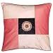 Decorative Handmade Silky Pink Cushion Cover / Pillow Sham - Golden Sunflower Design