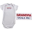 Baby-Says Bodysuit - Grandpa Spoils Me!