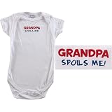 Baby-Says Bodysuit - Grandpa Spoils Me!