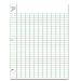National Brand Data Pad, 12 Columns and Plain, White Paper, 8.5 x 11 Inches, 50 Sheets (42383)
