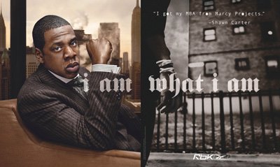 Jay Z Reebok I Am New Jayz Rap Hiphop Rbk Art Poster Print - 24