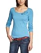 VERO MODA Damen Langarmshirt 10089883 Seal LS Top, Gr. 36 (S), Grau (LT. GREY MELANGE)