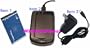 New Original Oem Rim Blackberry Battery C-s2 Cs2 1000mah Replacement for Blackberry Curve 8300 8320 8310 8330 8700c + External Battery Desktop Charger Cradle + Home Wall Ac Power Adapter Charger for External Desktop Charger