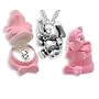 ELEPHANT Crystal Necklace in Pink Elephant Gift Box