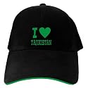 CAPS BLACK EMBROIDERY " I LOVE TAJIKISTAN "