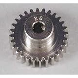 48 Pitch Pinion Gear,28T by Robinson Racing Products