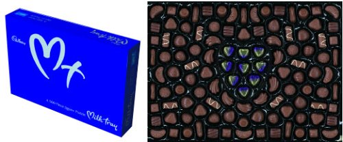 Childrens Toyshop  Toys : Chocolate Box Puzzle Milk Tray