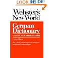 Webster's New World German Dictionary: German/English English/German