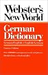 Webster's New World German Dictionary: German/English English/German