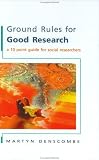 Review Open University Press  / Ground Rules for Good Research: A 10 Point Guide for Social Researchers