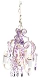 Tadpoles Three Bulb Chandelier in Lavender Topaz